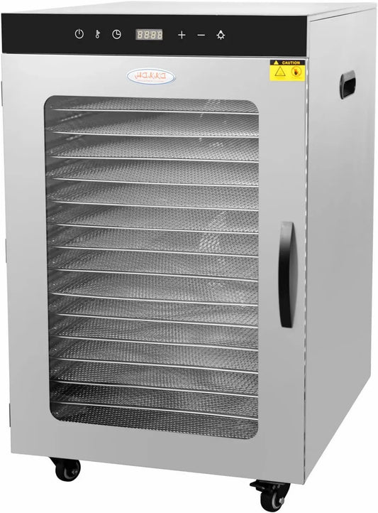 Deshydrateur Alimentaire Professionnel Hakka 16 Plateaux Inox 1450W